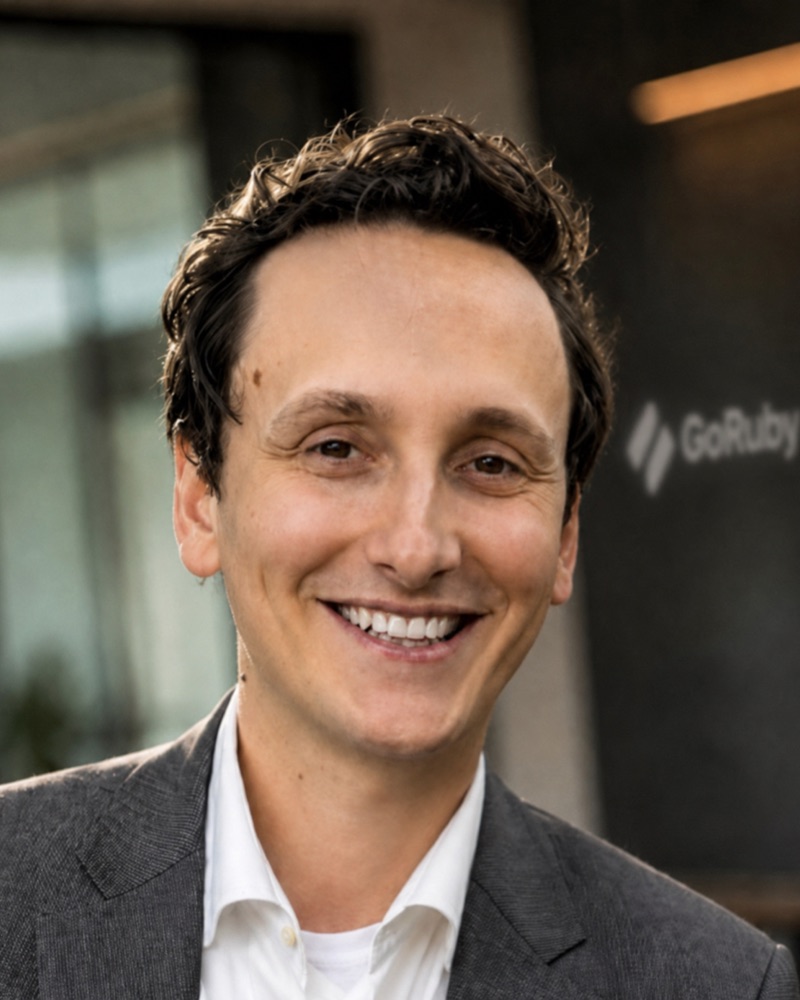 Portrait von Christopher Gebauer, Markt & Geschäftsentwicklung bei Ruby